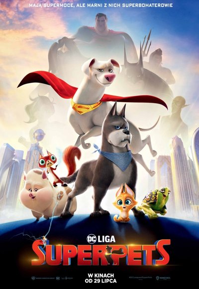 Plakat Filmu DC Liga Super-Pets (2022) [Dubbing PL] - Cały Film CDA - Oglądaj online (1080p)